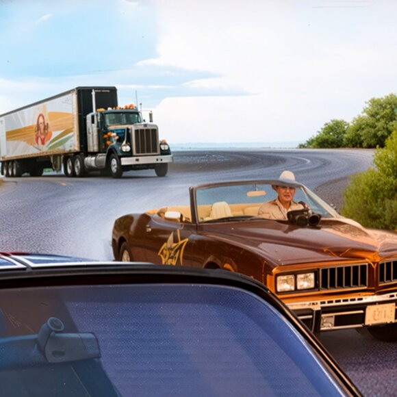 Smokey and The Bandit 70s Burt Reynolds Cup Mug Tumbler 20 oz - Picture 3 of 6